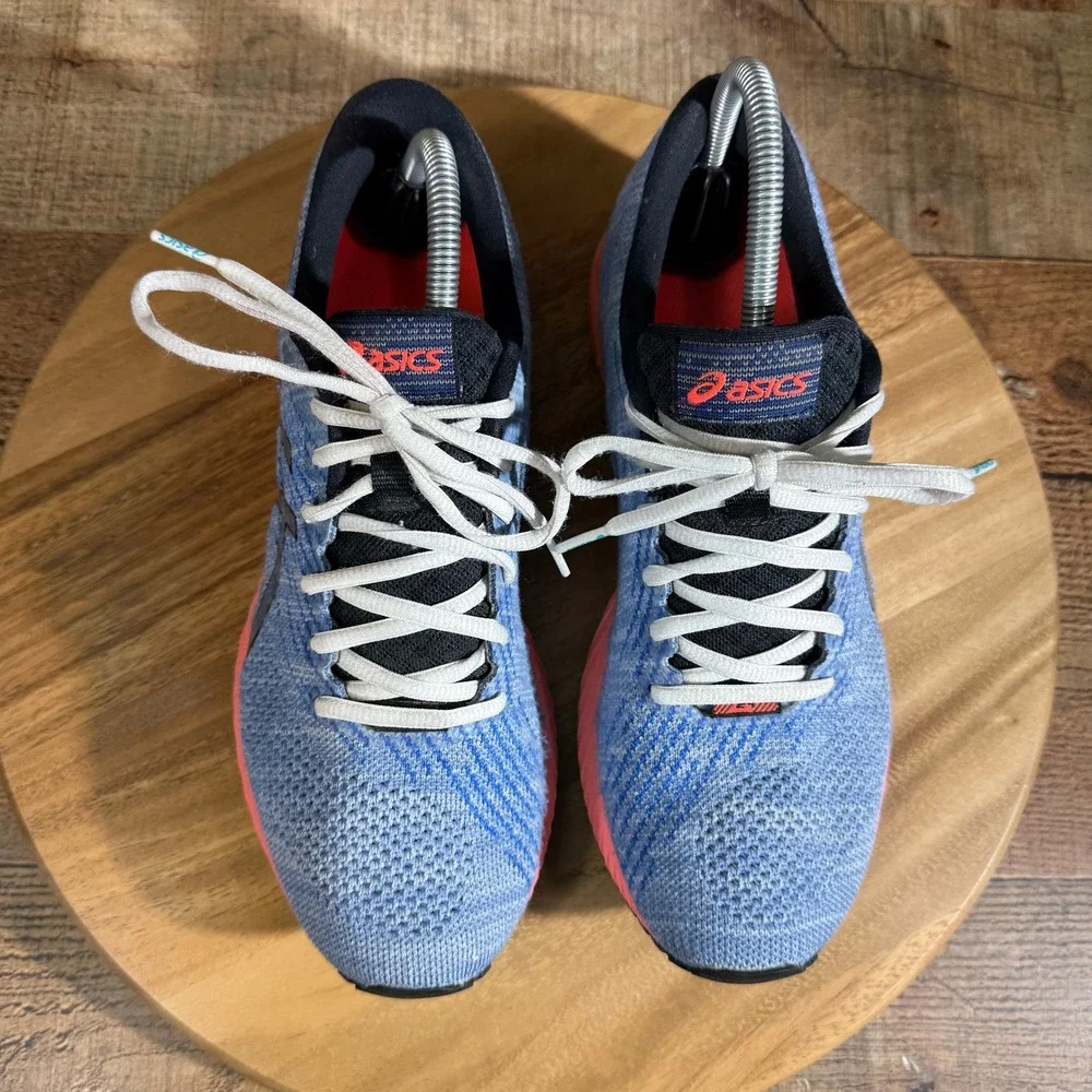 Asics Gel DS Trainer 24 Shoes‎ Womens 10 Blue Running Sneakers Duomax Flytfoam